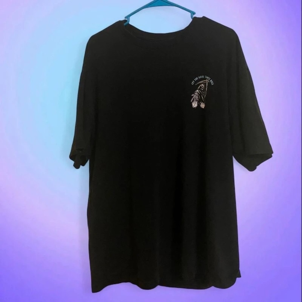 Black Graphic Men's T-Shirt